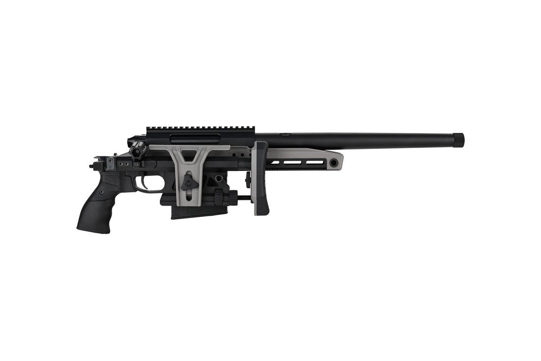 TAC-41-A2 Bolt Action Rifle, aluminium chassis & aluminium stock, Grey