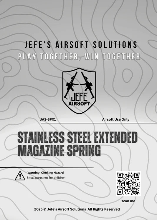 GBBP Extended Magazine Spring RED EDITION