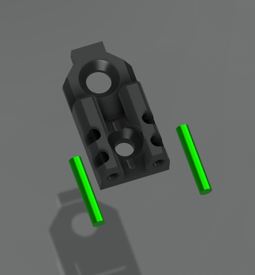 AAP-01 TDC Rail Mount With Removable Rear Sight