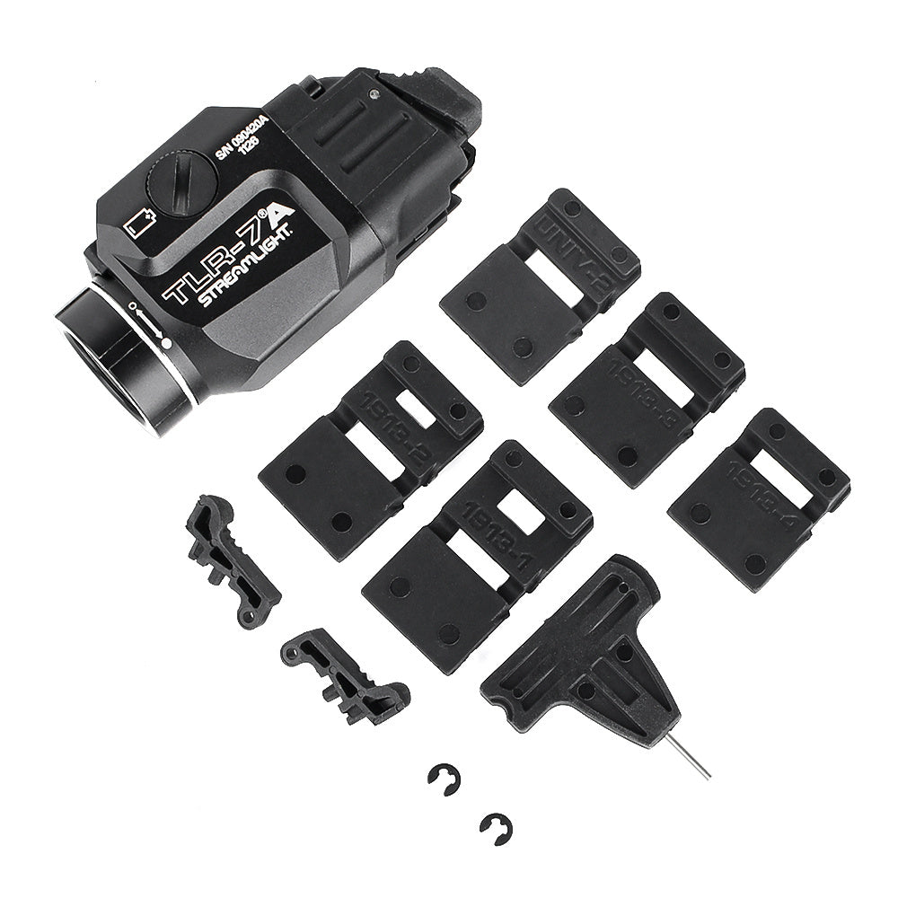 Lampe tactique T-7 A - Noir - Logo