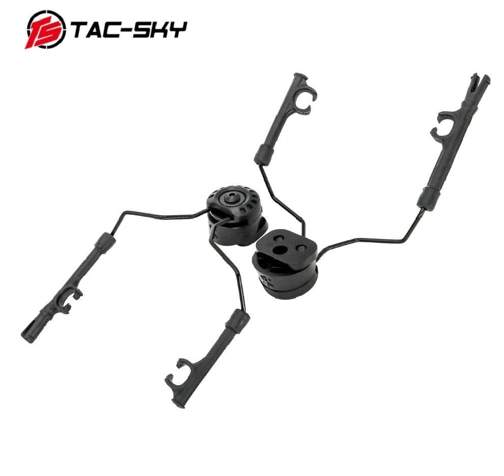 Support de rail pour casque ARC avec marquage COMTAC - Noir