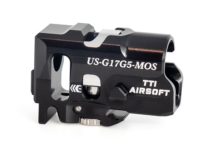 Infinity Umarex (SRC) G17 Gen5 MOS - Chambre hop-up TDC monobloc usinée CNC - Noir