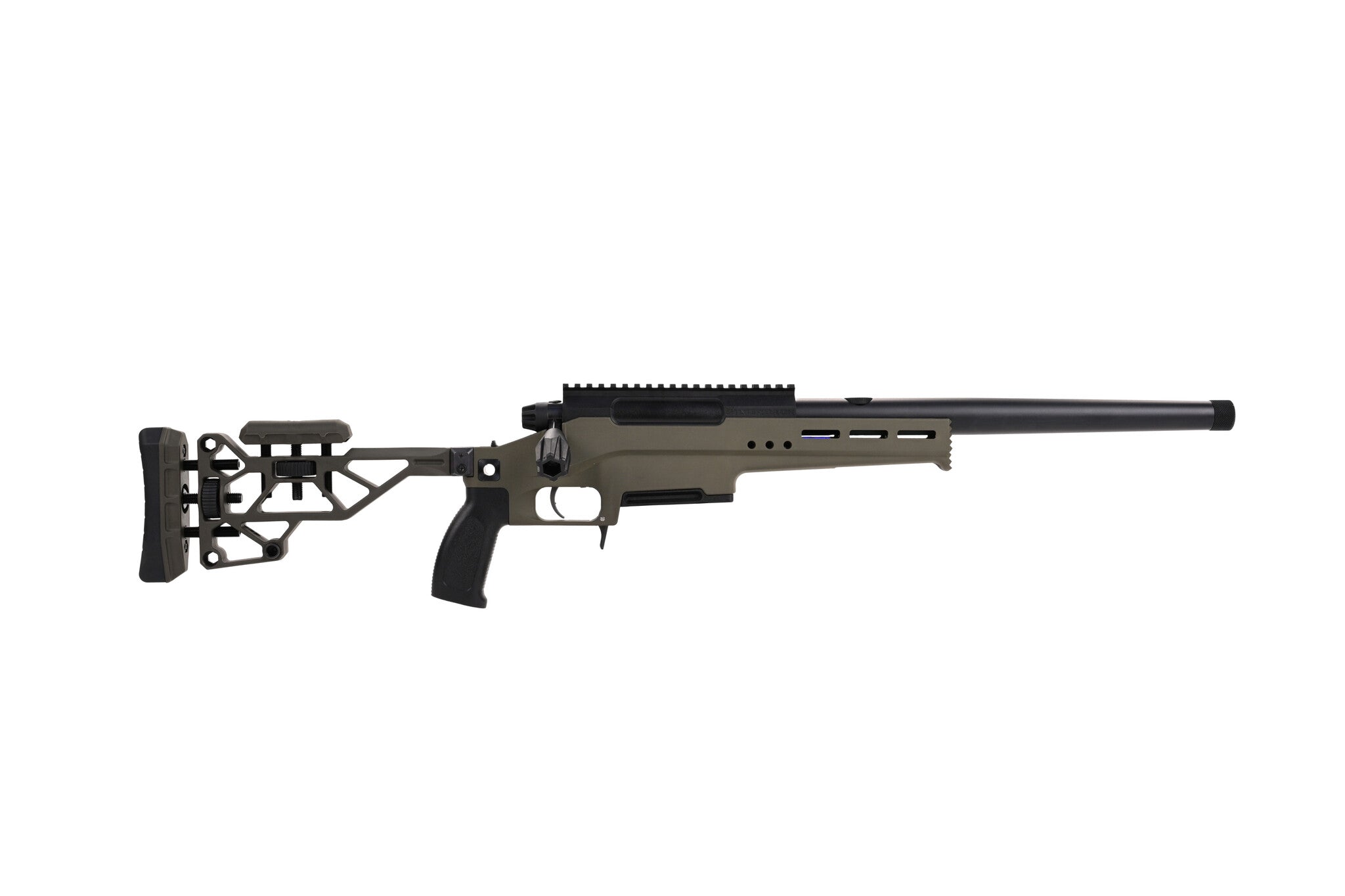 TAC-41L Bolt Action Rifle, Lite chassis & Recon stock, Sport version, Green