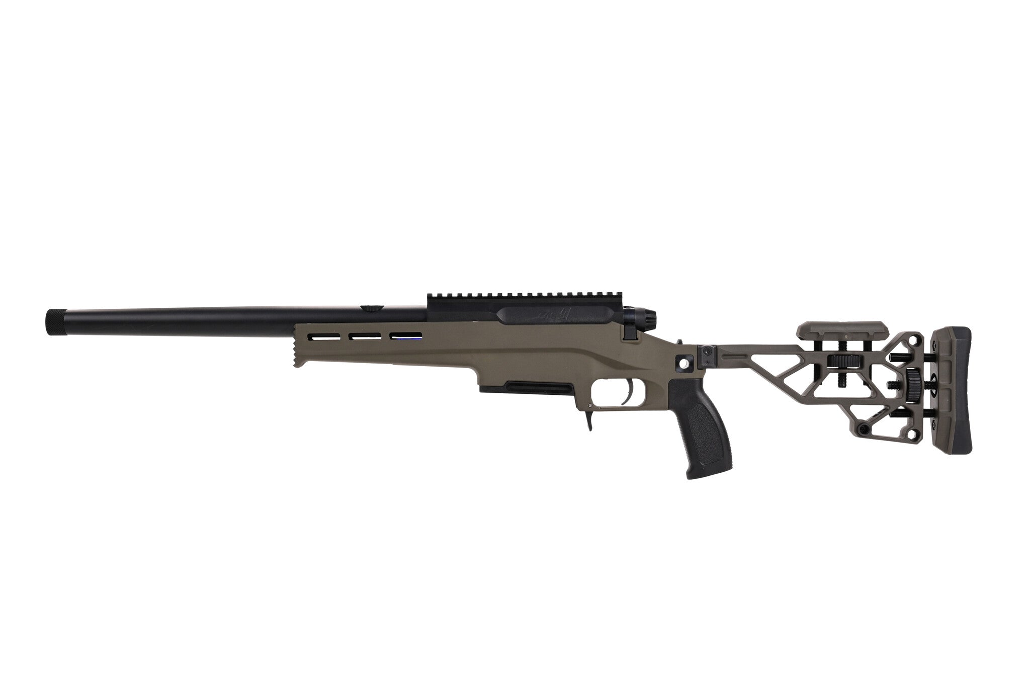 TAC-41L Bolt Action Rifle, Lite chassis & Recon stock, Sport version, Green