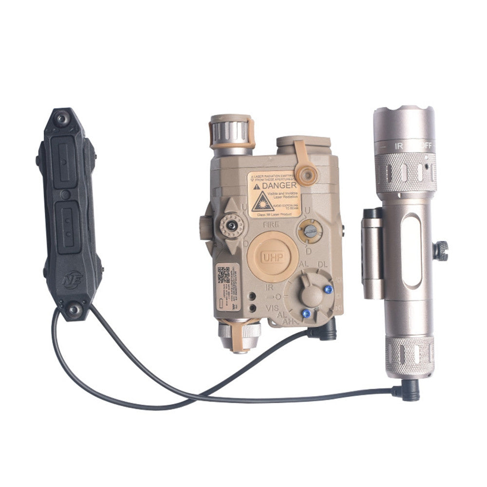 Tactical Pressure Switch Double Plug - Black