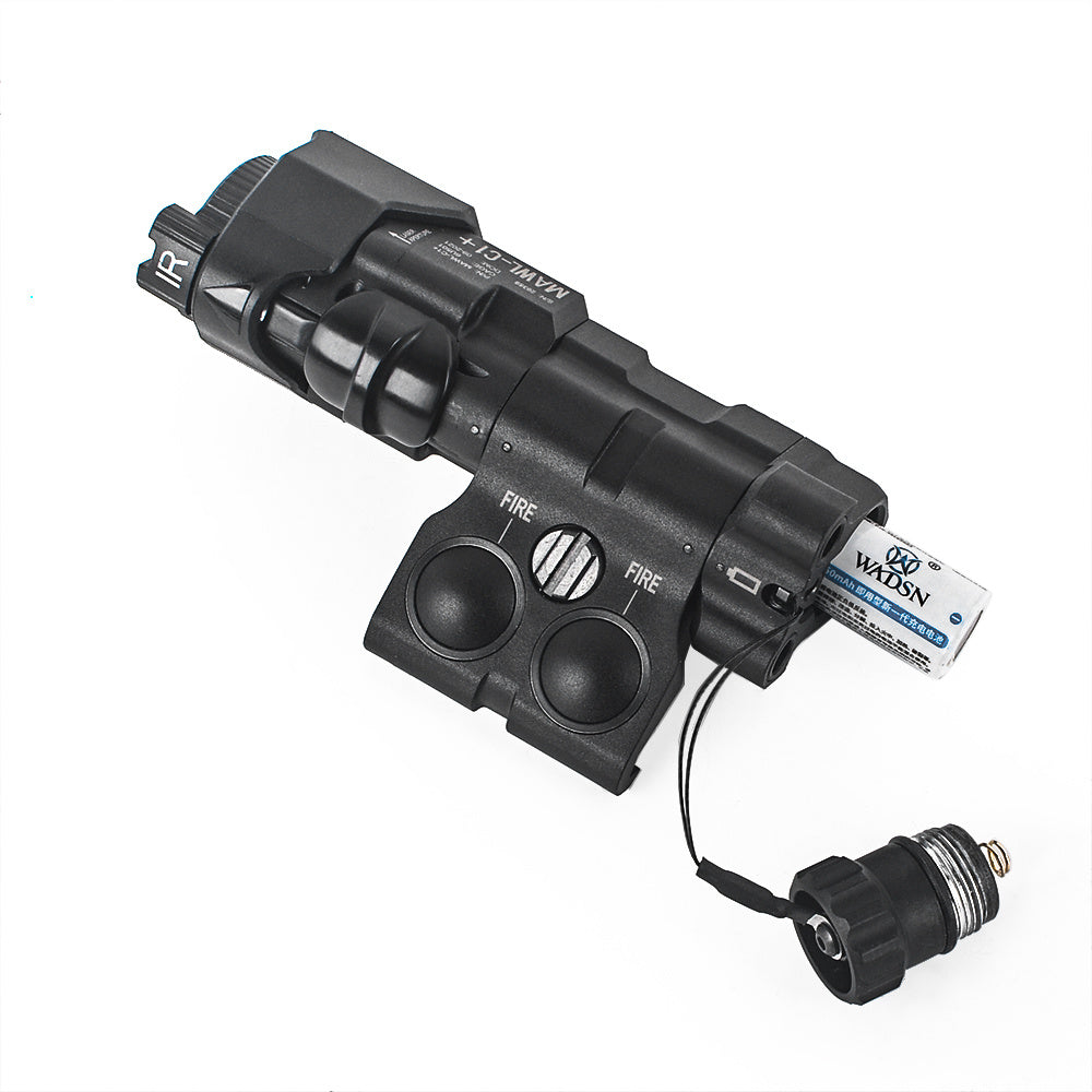 MAWL-C1 - IR + Red Laser - Black (Polymer Version)
