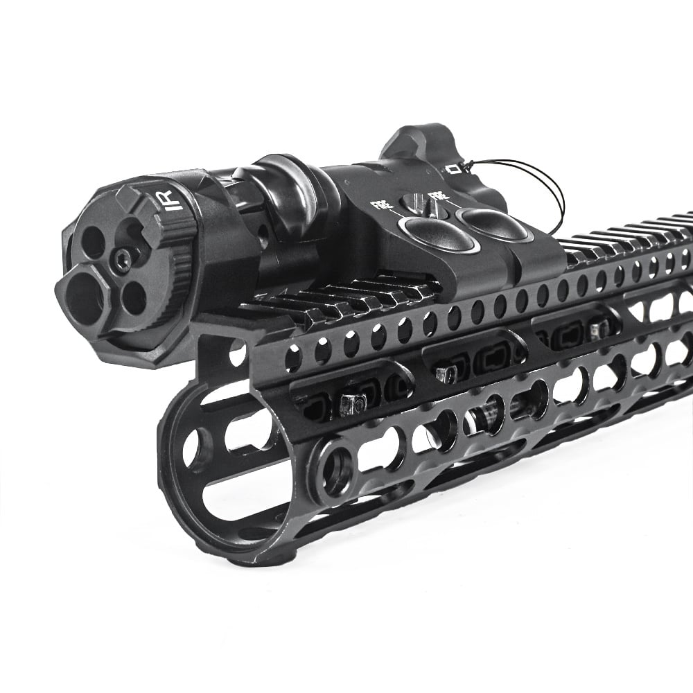 MAWL-C1 - IR + Green Laser + Dual Remote Switch - Black (Metal