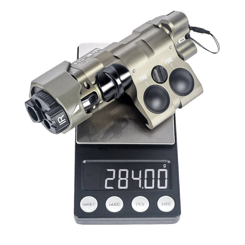 MAWL-C1 - IR + Green Laser + Dual Remote Switch - DE (Metal Version)
