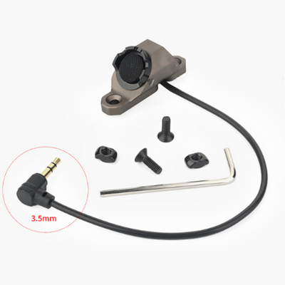 UT Hot Button Switch KeyMod & M-LOK Rail (3.5mm Plug) - Black