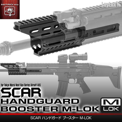 Rail d'appoint Nitro Vo. Scar MLOK pour la nouvelle génération