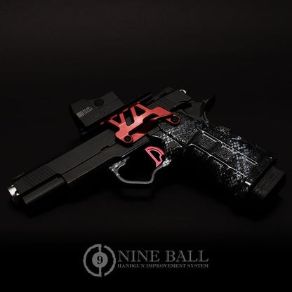TM Hi-Capa 5.1/4.3 Aluminium Red Dot Mount - Red