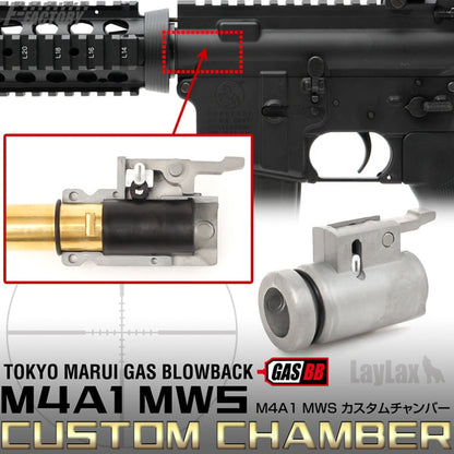 TM Gas Blowback M4 GBB Custom Chamber