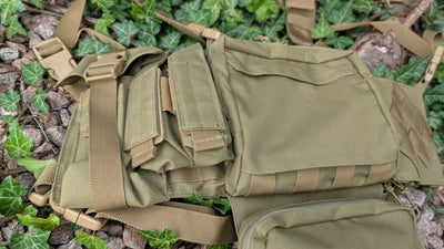 Modular Complete Chest Rig v2(Infrared Treated)