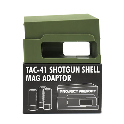 Adaptateur TAC-41 pour chargeur de cartouches de fusil de chasse - VERT OD