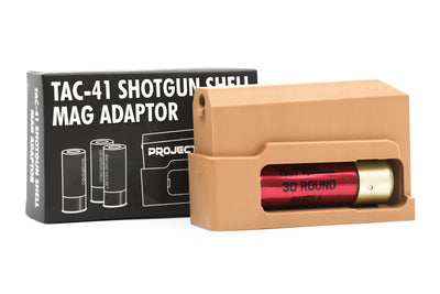 Adaptateur TAC-41 pour chargeur de cartouches de fusil de chasse - Beige