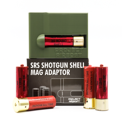 SRS to Shotgun Shell Magazine Adaptor - OD GREEN