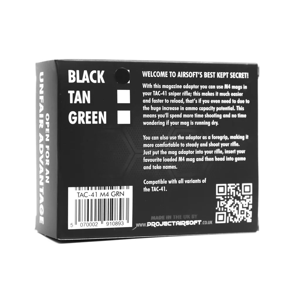 TAC-41 to M4 Magazine Adaptor - BLACK