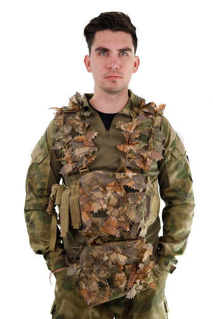Complete Chest Rig + HPA/Hydration Backpack  + Brown Oak Covers (Near Infrared Treated)