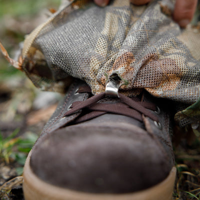 Brown Oak Leaf Gaiters