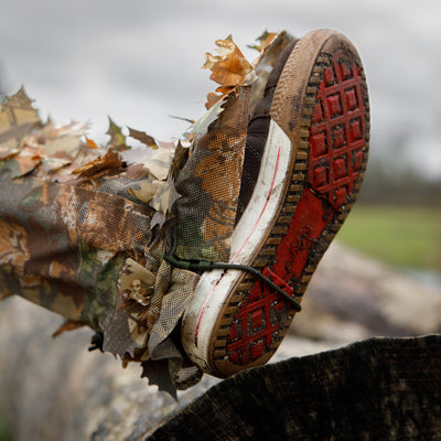 Brown Oak Leaf Gaiters