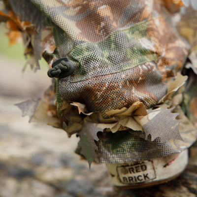 Brown Oak Leaf Gaiters