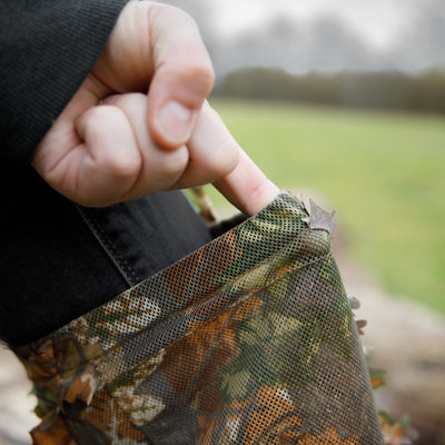 Brown Oak Leaf Gaiters