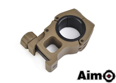 M10 1 inch to 30mm Scope Rings With Level - DE