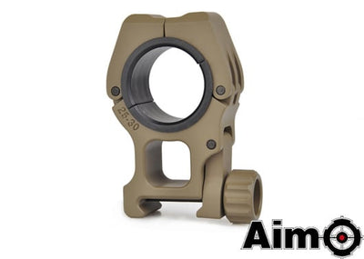 M10 1 inch to 30mm Scope Rings With Level - DE