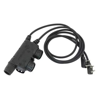 Tactical Dual Communication U94 V2 PTT-Kenwood – Black