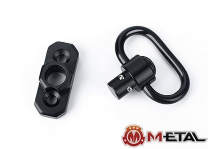 Système de rail M-Lok pour fixation rapide de sangle