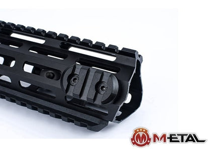 3-Slot M-LOK CNC-gefräste Aluminiumschiene, abgerundet