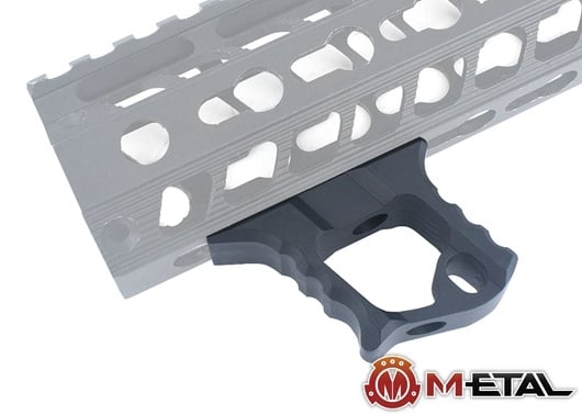 Butée de main TD Halo AR-15 pour KeyMod et M-LOK - Noire