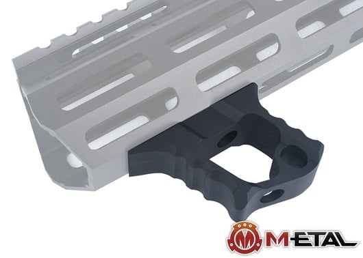 Butée de main TD Halo AR-15 pour KeyMod et M-LOK - Noire