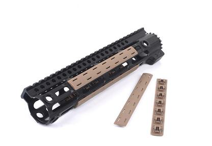 Kit de panneaux de rails BCM M-LOK - Terre foncée