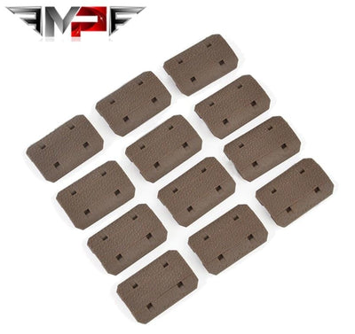 Type 2 M-LOK Rail Covers - Dark Earth