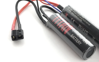 Lithium Ion 2600mAh 11.1v Nunchuck T-Plug -  Deans