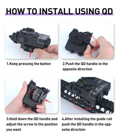 Peq DBAL-A2 Box Mini With Light And Strobe Function
