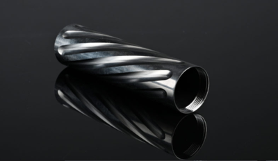 SRS Twisted Stainless Steel Cylinder