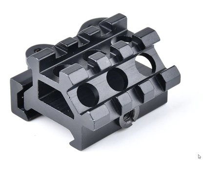 1 Inch Rail Mount Riser with 45° Rail (Quick Detachable)