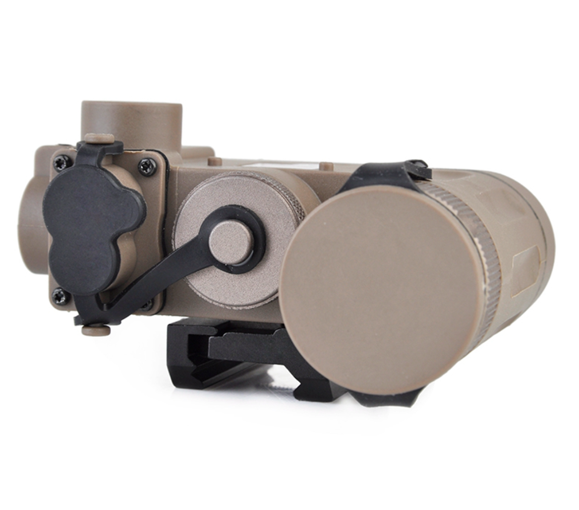PEQ tactique DBAL-D2 (laser rouge + IR et lumière blanche) - (polymère) - DE