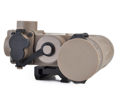 PEQ tactique DBAL-D2 (laser rouge + IR et lumière blanche) - (polymère) - DE