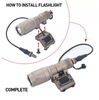 Tactical ML ModButton (SureFire Plug) - Black