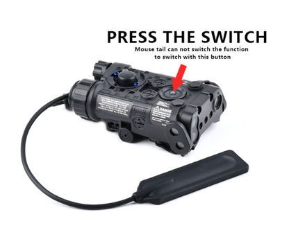 NGAL Green Laser with LED Light (Plastic Version) - Black