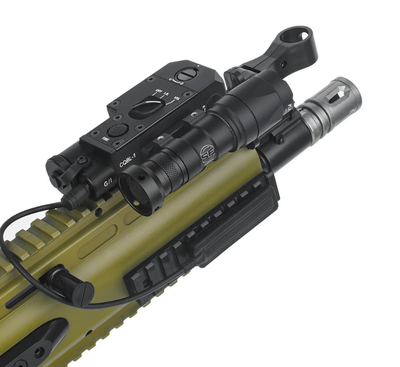 CQBL Grüner &amp; IR Laserpointer (Metallversion) - Schwarz 