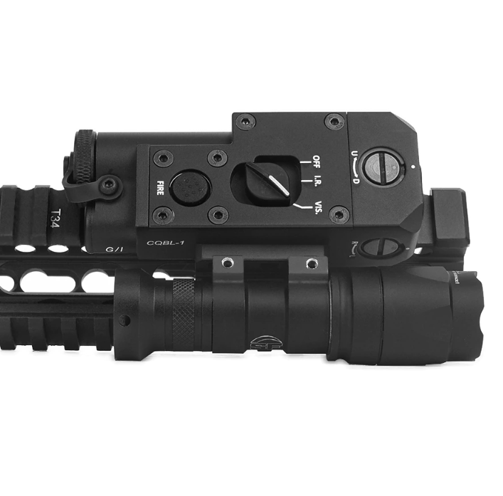 CQBL Green & IR Laser Pointer (Metal Version) - Black