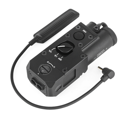 CQBL Grüner &amp; IR Laserpointer (Metallversion) - Schwarz 