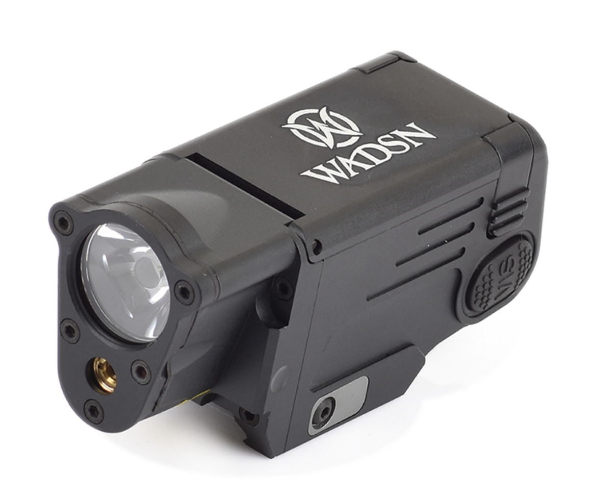 SBAL-PL Roter Laser und LED-Waffenlampe – Schwarz
