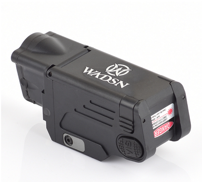 SBAL-PL Roter Laser und LED-Waffenlampe – Schwarz