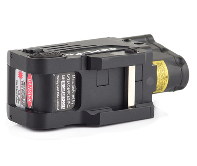 SBAL-PL Roter Laser und LED-Waffenlampe – Schwarz