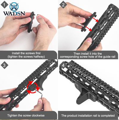 M-Lok B5 Systems Gripstop - Red